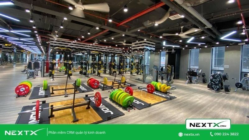 Blue gym