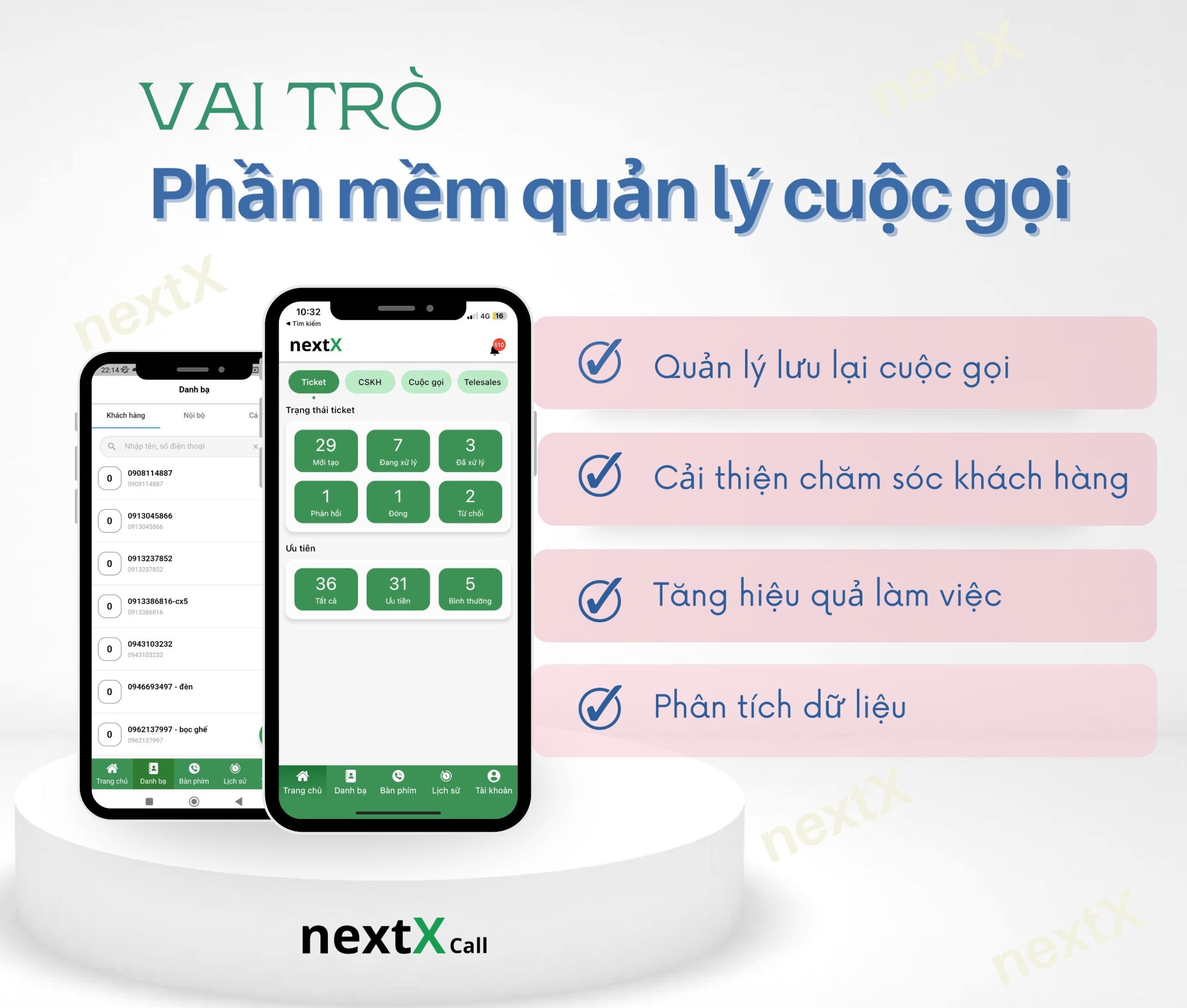 vai trò quản lý