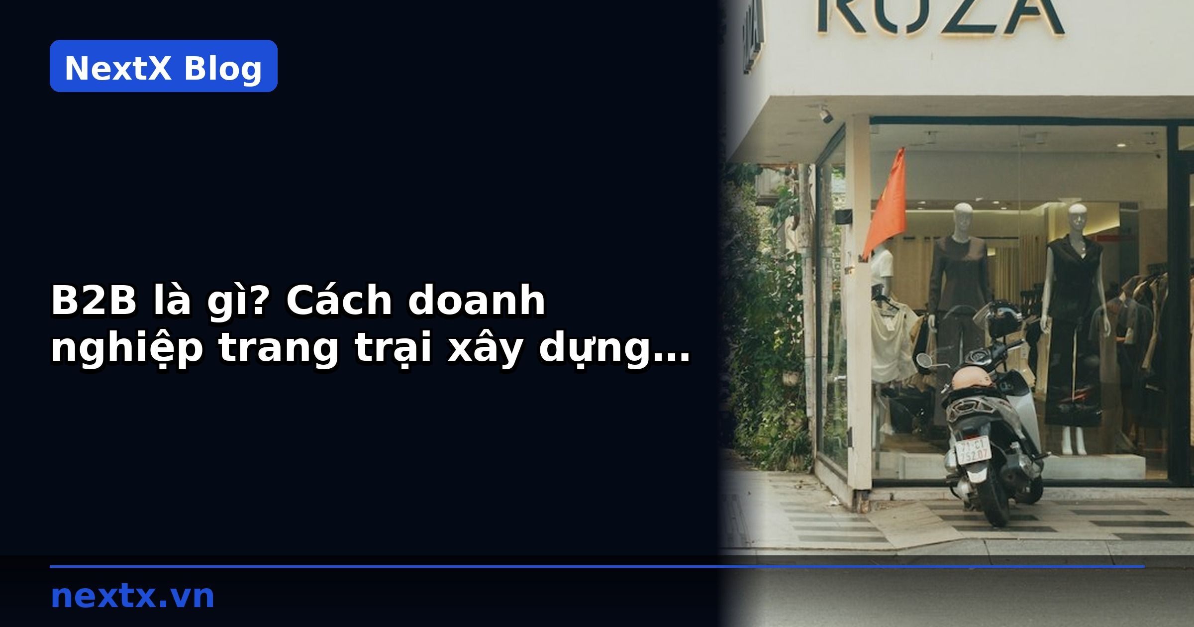 B2B là gì? Cách doanh nghiệp trang trại xây dựng kênh bán nông sản B2B | NextX