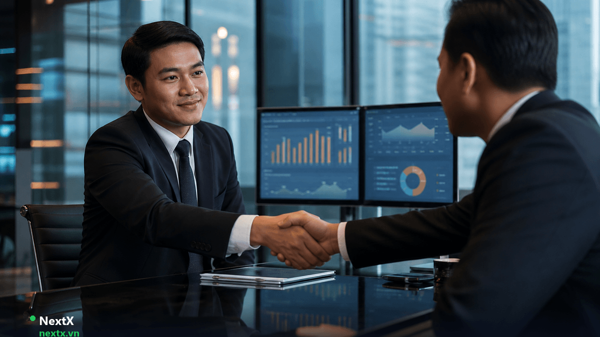 NextX — Sales B2B tiếp cận và đàm phán với khách hàng doanh nghiệp