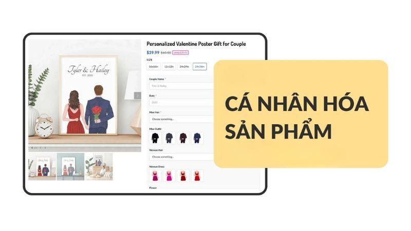 Dựa vào dữ liệu hành vi để cá nhân hóa gợi ý