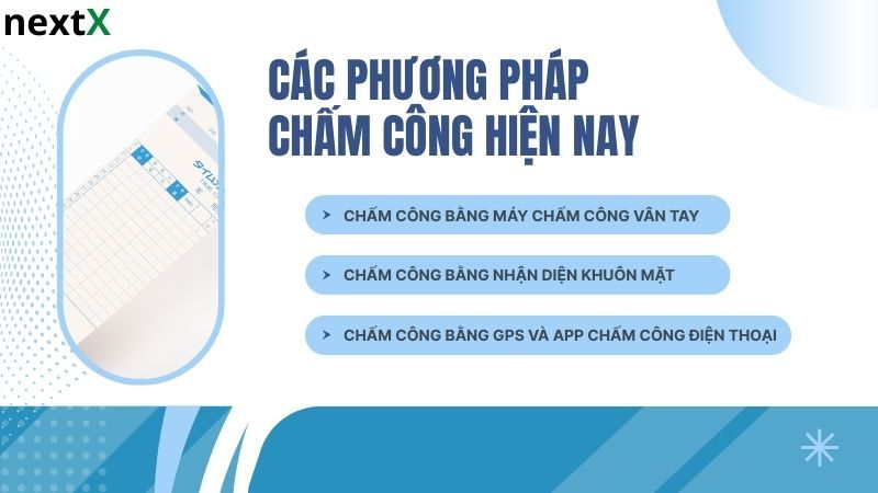 Các phương pháp chấm công hiện nay tại doanh nghiệp Việt Nam