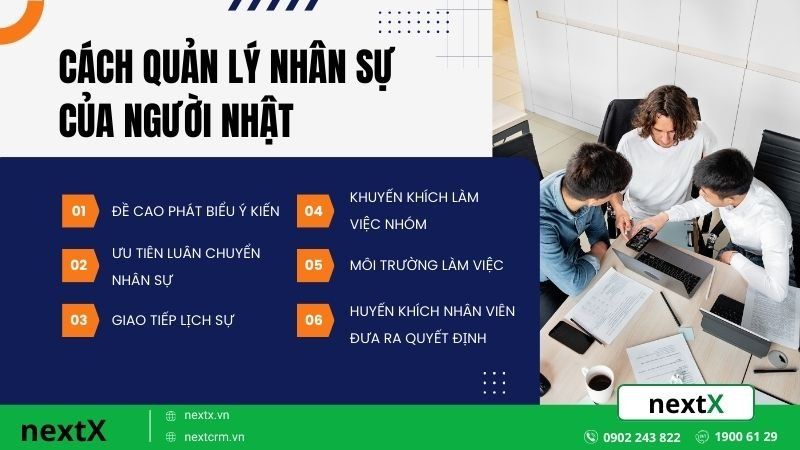 Khám phá cách quản lý nhân sự của người Nhật 