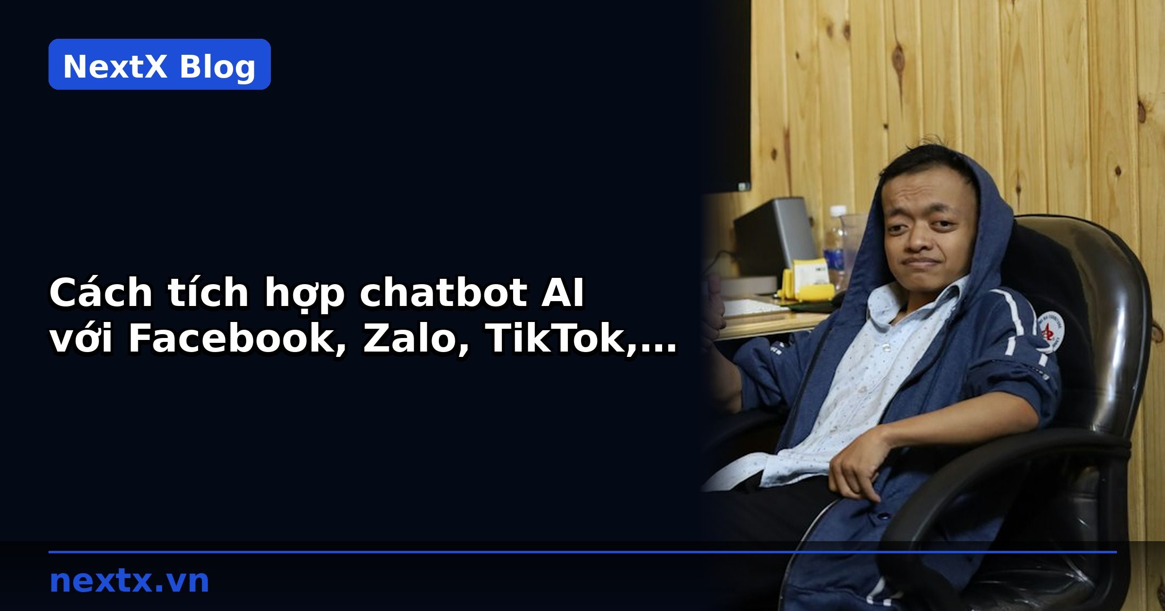 Cách tích hợp chatbot AI với Facebook, Zalo, TikTok, Shopee cho doanh nghiệp B2B | NextX