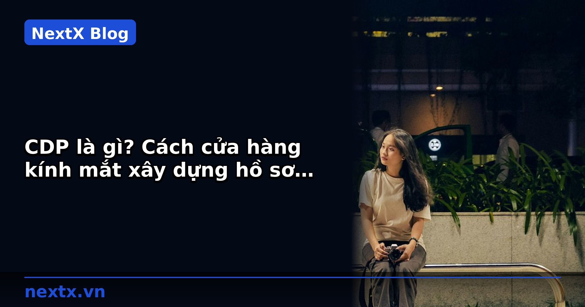 CDP là gì? Cách cửa hàng kính mắt xây dựng hồ sơ khách hàng 360° | NextX