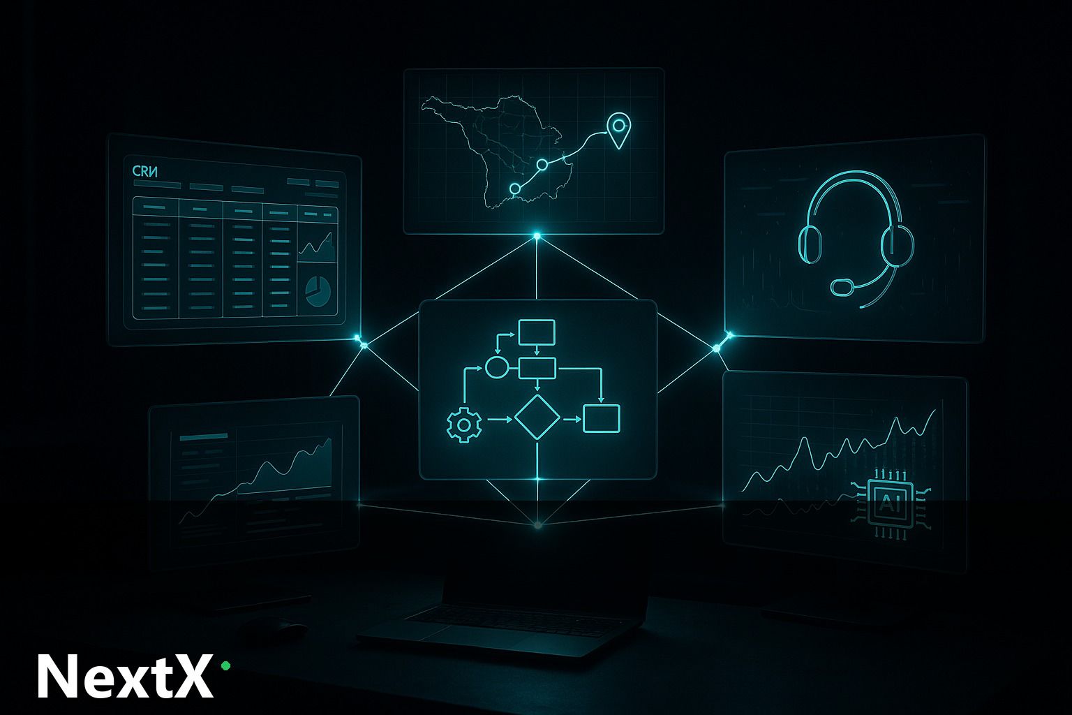 NextX — 5 trụ cột công nghệ chuyển đổi số bán hàng B2B