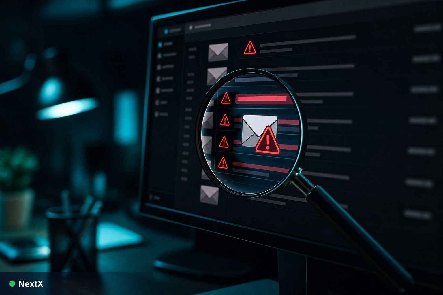 NextX — Dấu hiệu nhận biết email spam và phishing nguy hiểm