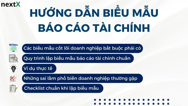 Hướng dẫn đọc và phân tích biểu mẫu báo cáo tài chính doanh nghiệp