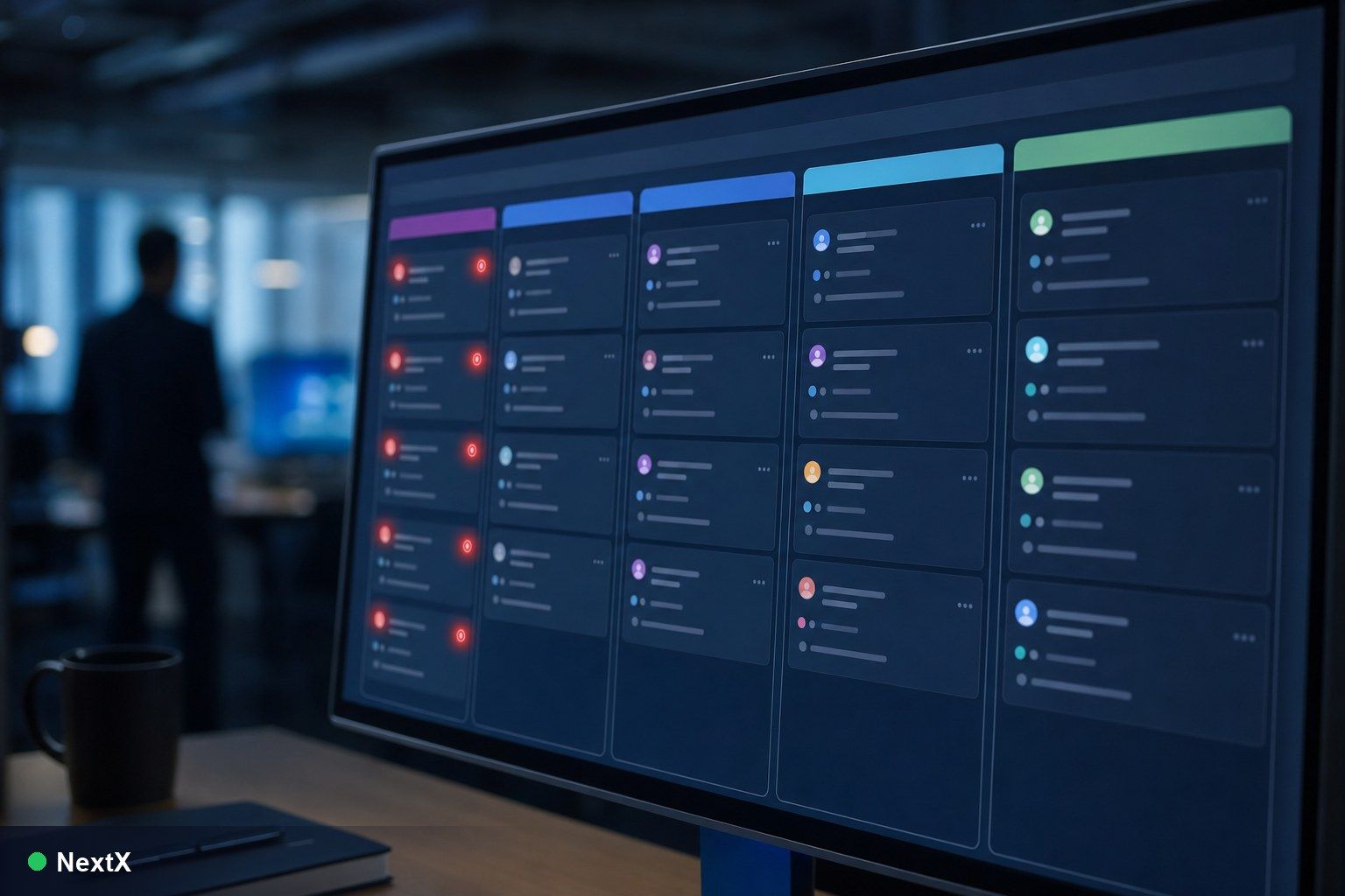 NextX — Pipeline CRM tự động chuyển lead nóng cho sales realtime