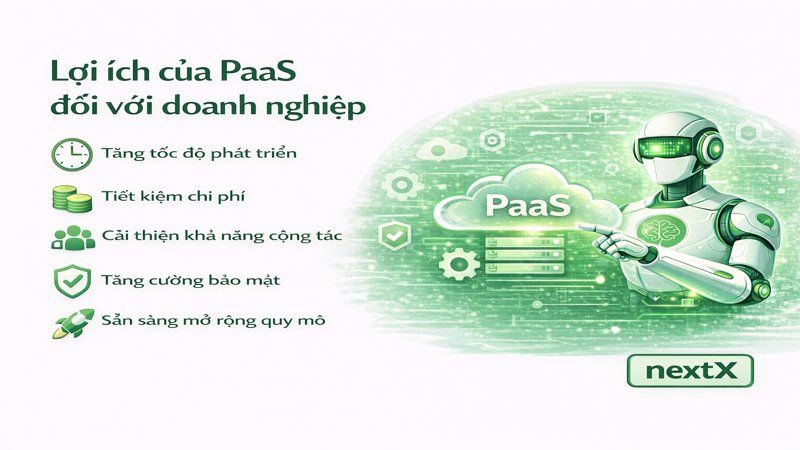 Lợi ích của PaaS đối với doanh nghiệp