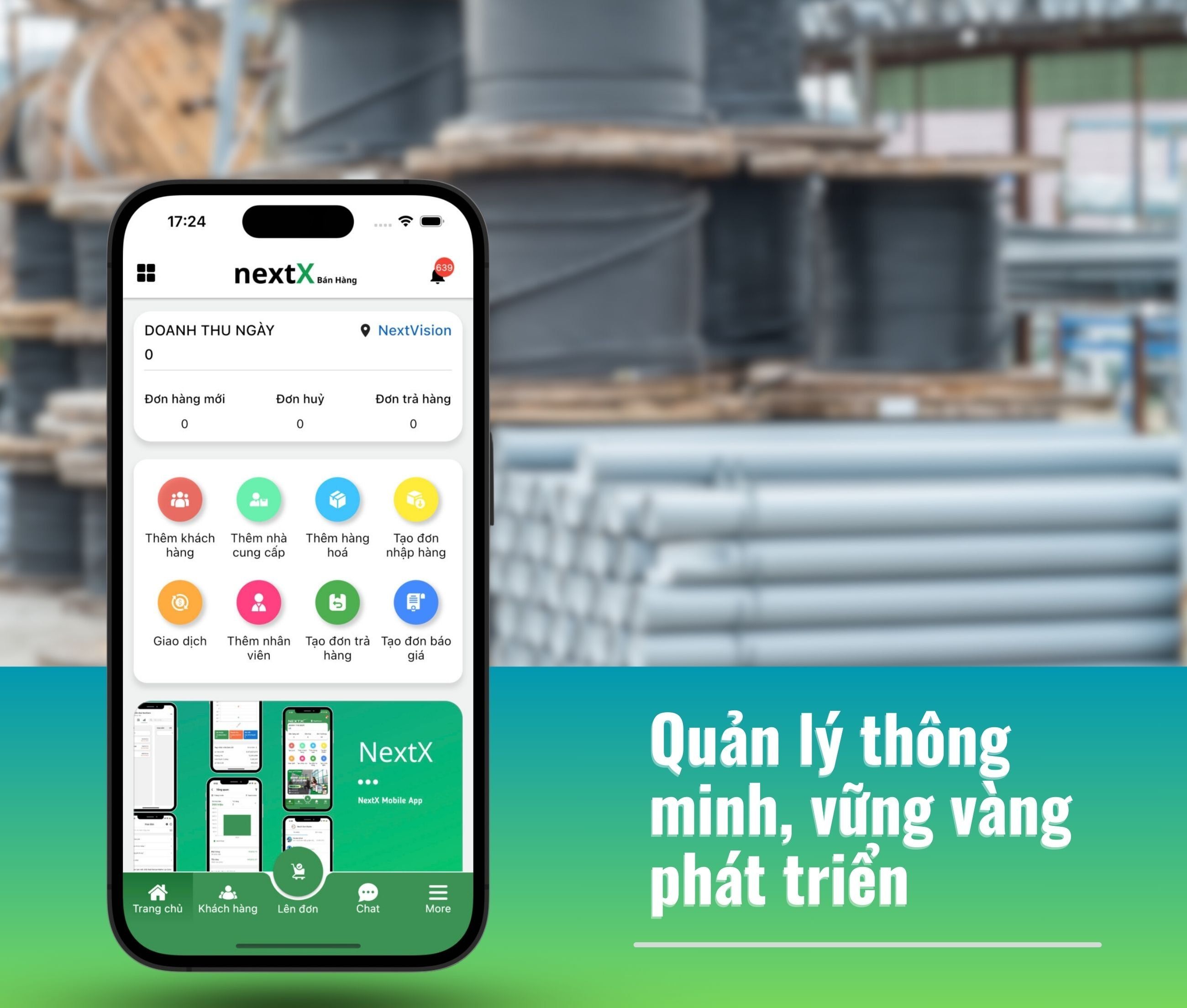 Phần mềm quản lý bán hàng cho bán lẻ vật liệu