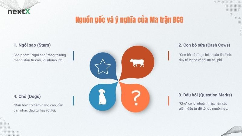 Nguồn gốc và ý nghĩa của Ma trận BCG