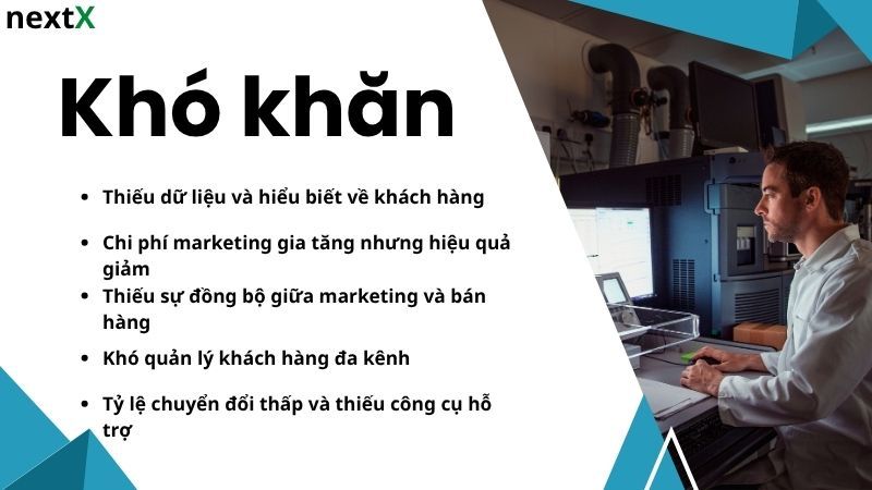 Những khó khăn trong việc tìm kiếm khách hàng