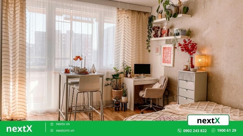 nội thất đa năng và tiết kiệm khôgn gian