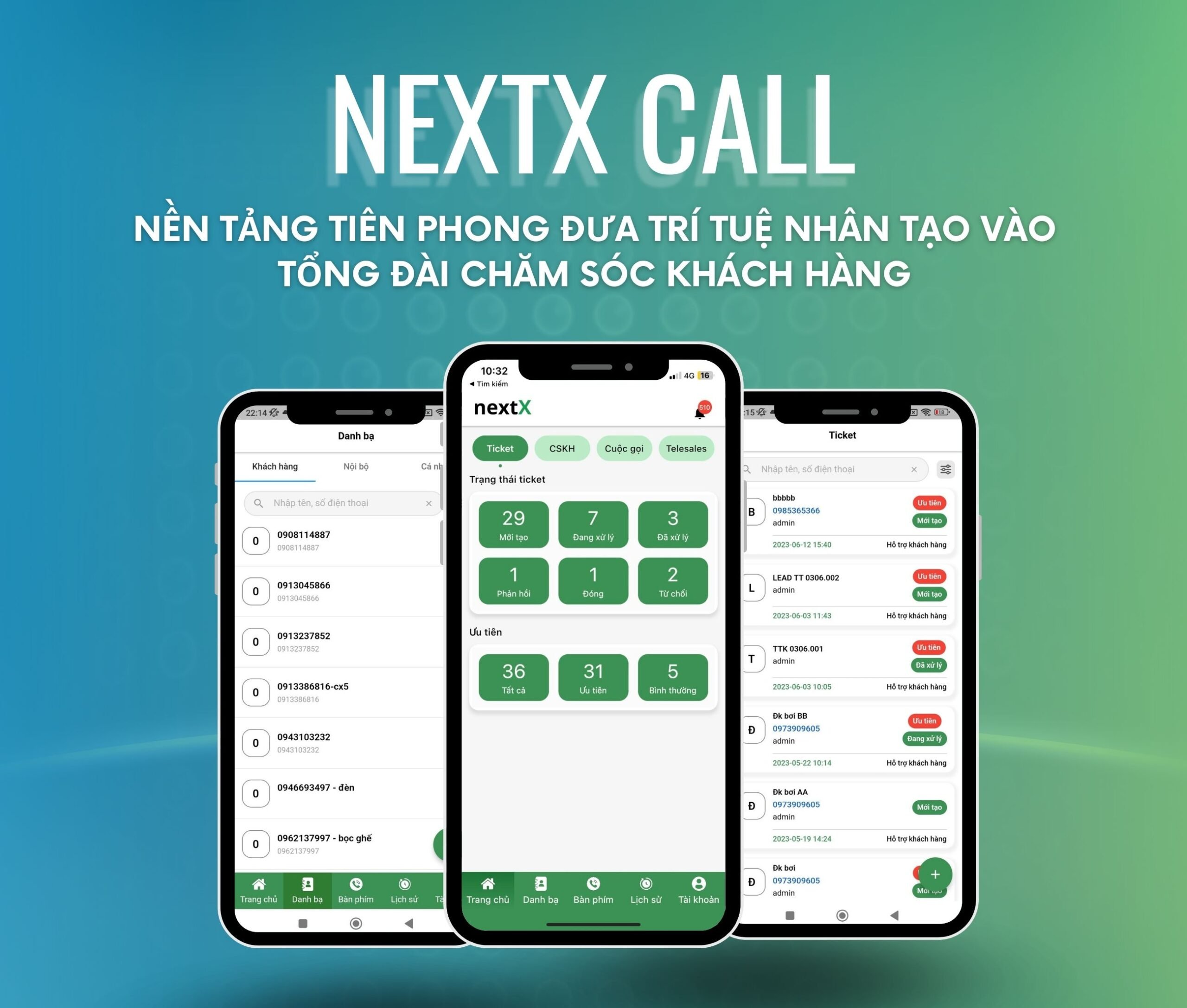 phần mềm cuộc gọi