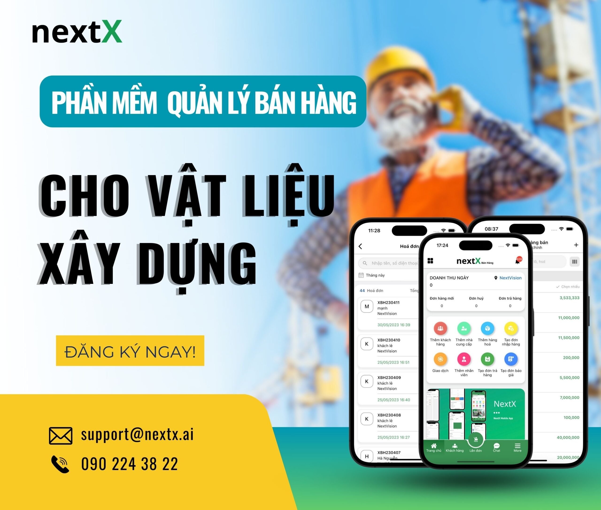 phần mềm quản lý bán hàng cho vật liệu xây dựng 