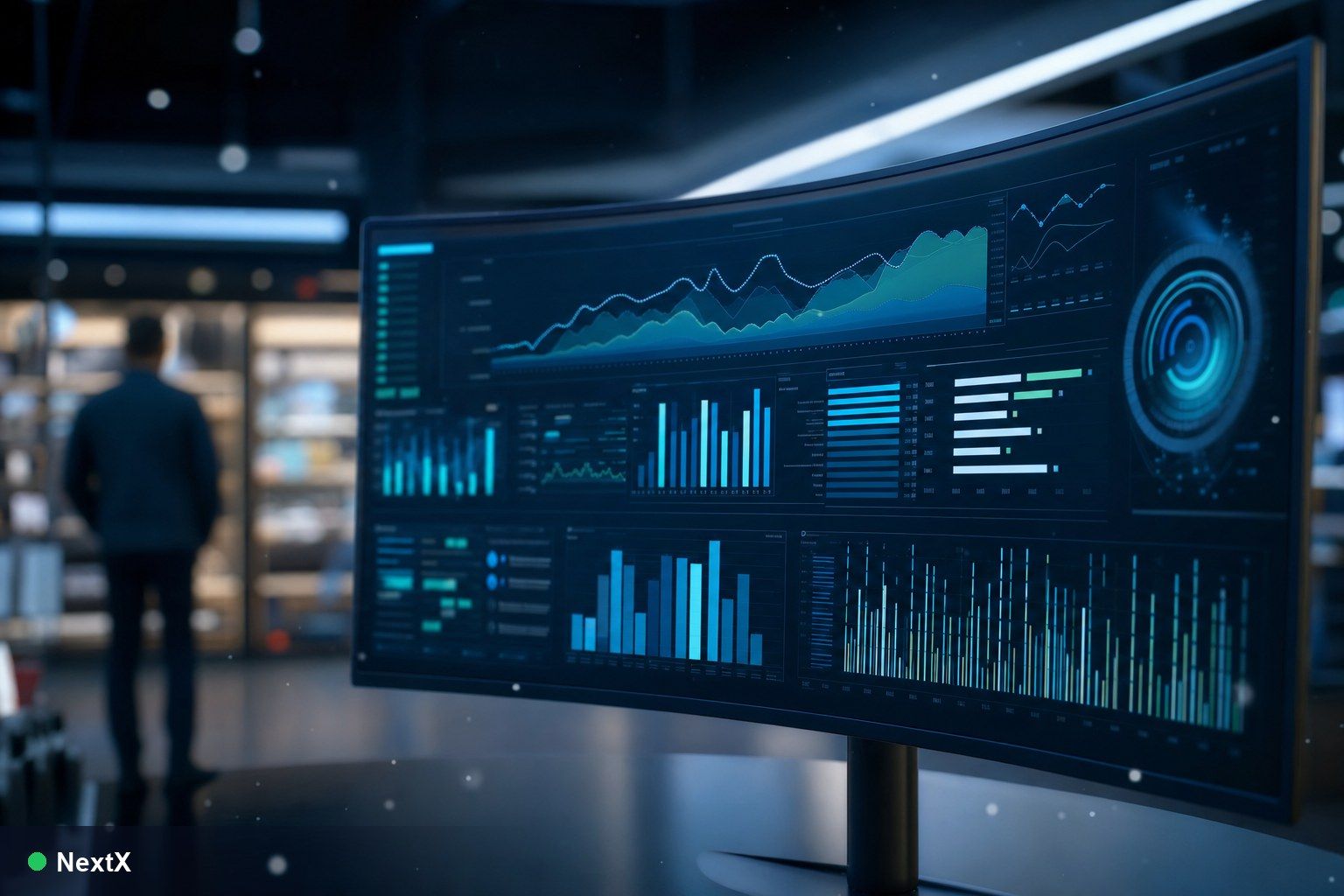 NextX — Dashboard báo cáo doanh thu, top SKU và tồn kho realtime