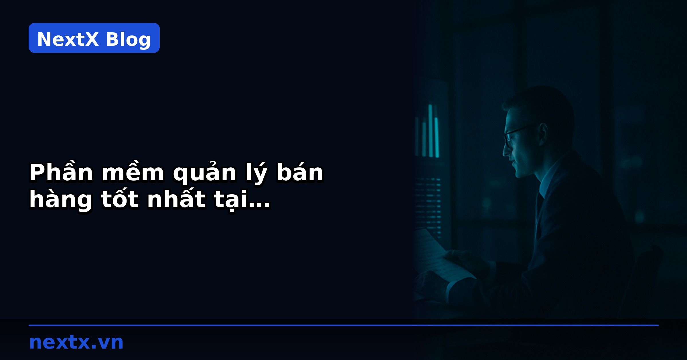 Phần mềm quản lý bán hàng tốt nhất tại TP.HCM/Hà Nội