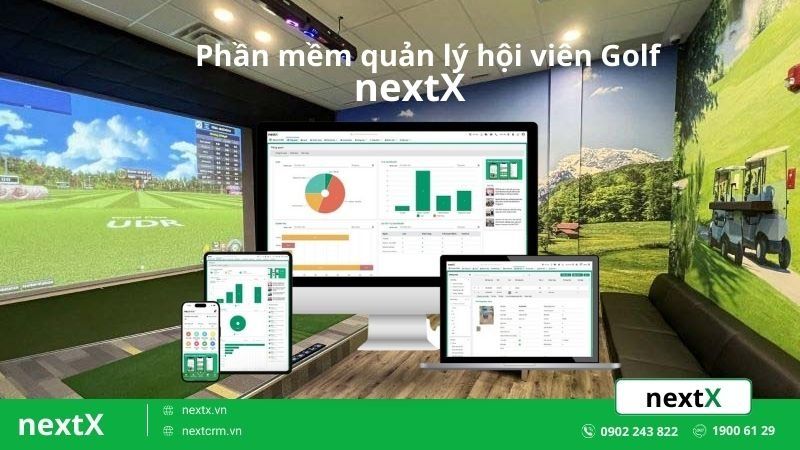 Phần mềm quản lý golf NextX