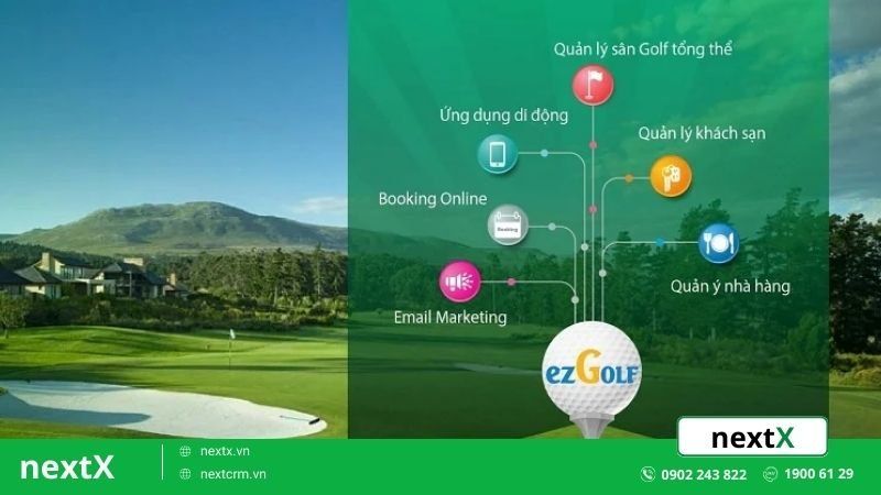 Giải pháp quản lý sân golf EzGolf