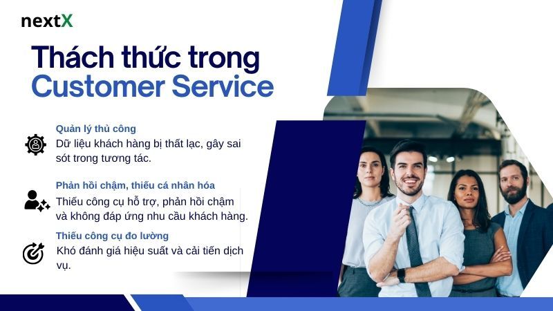 Những thách thức phổ biến trong Customer Service