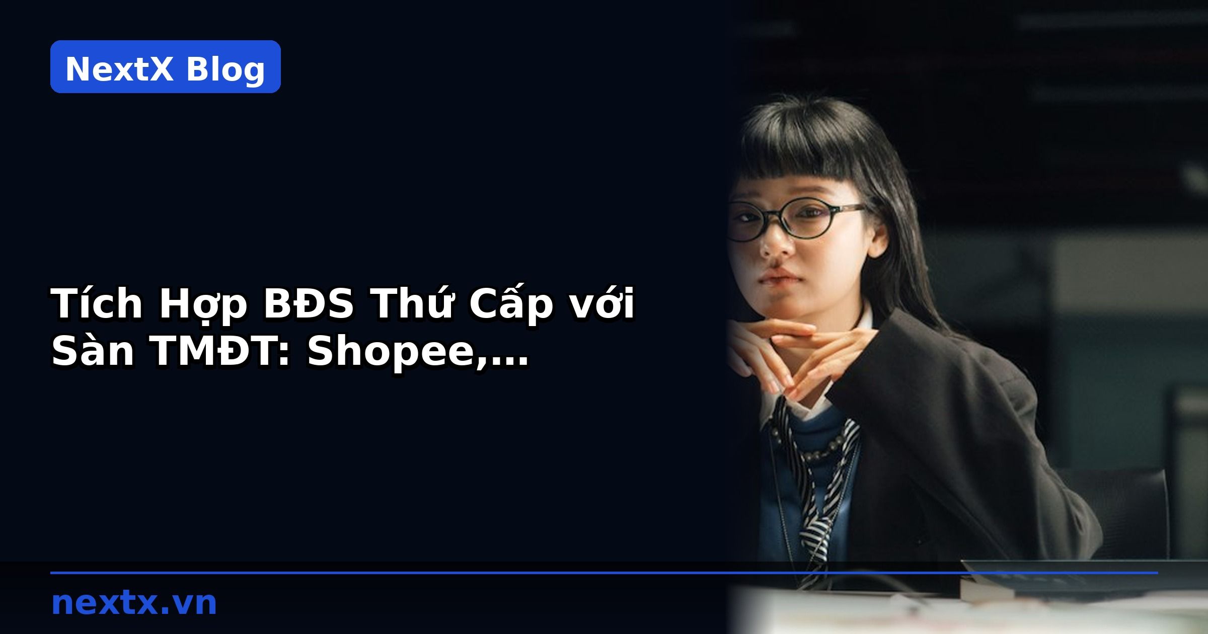 Tích Hợp BĐS Thứ Cấp với Sàn TMĐT: Shopee, Lazada, TikTok Shop | NextX