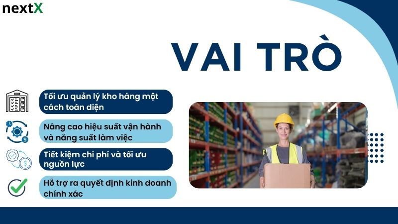 Vai trò của phần mềm nhập xuất hàng hóa miễn phí