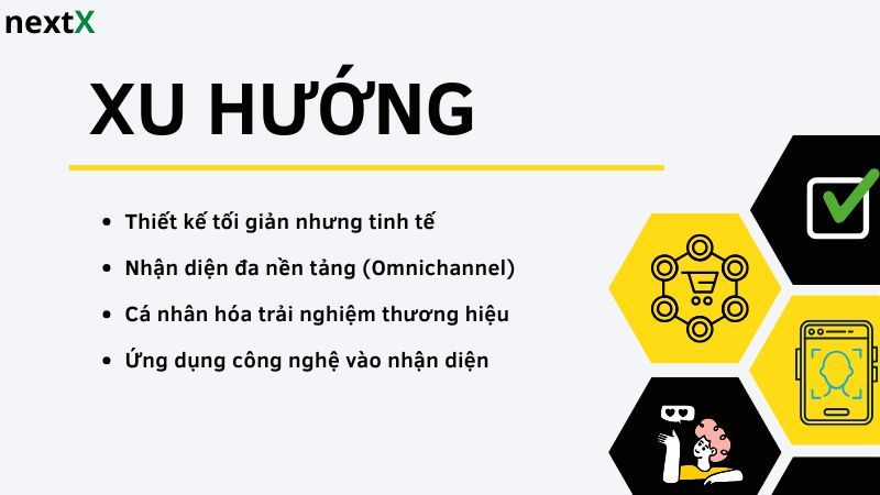 Xu hướng của bộ nhận diện thương hiệu