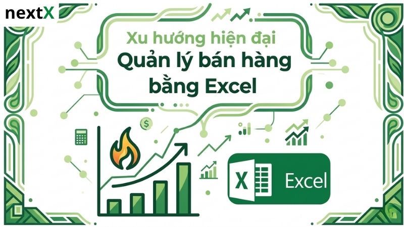 Xu hướng hiện đại quản lý bán hàng bằng EXCEL