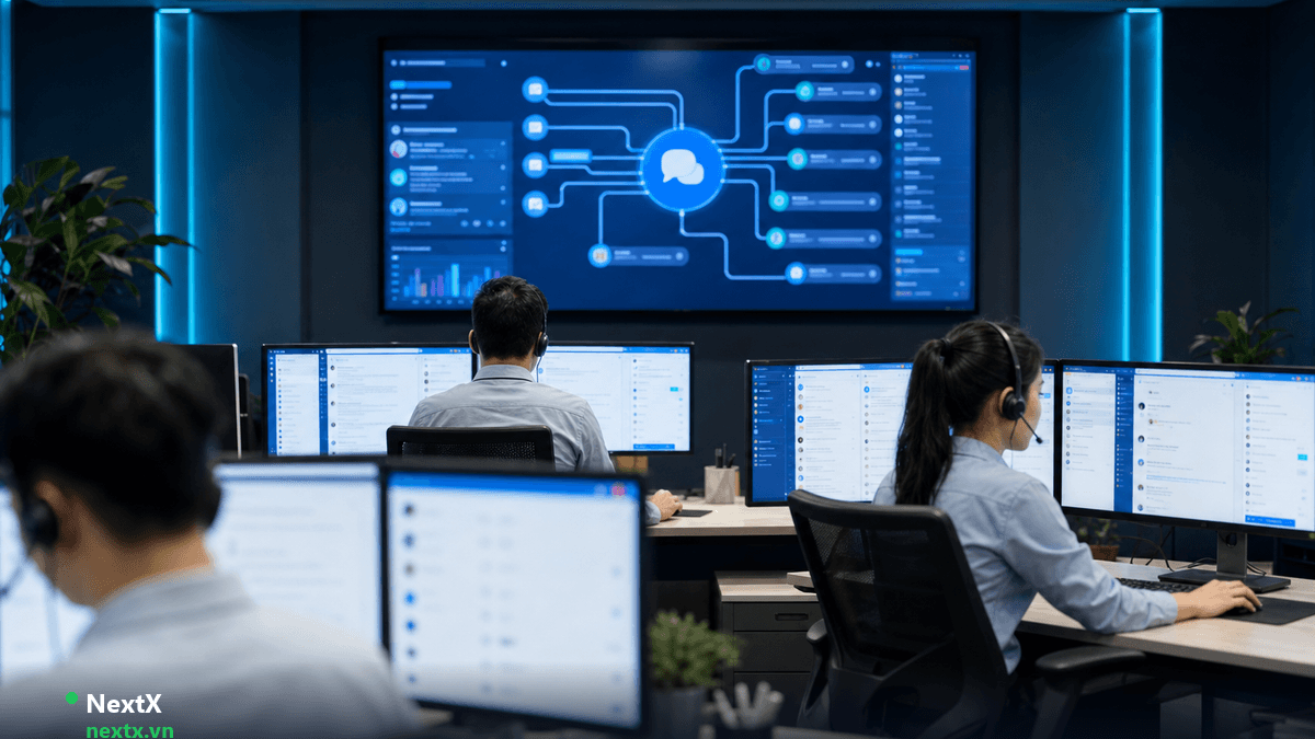 NextX — Tích hợp Zalo OA với CRM giúp đồng bộ data và phân luồng tin nhắn